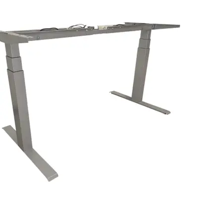 Elskrivbord Swedstyle Ljusgrå 120-180×70-80