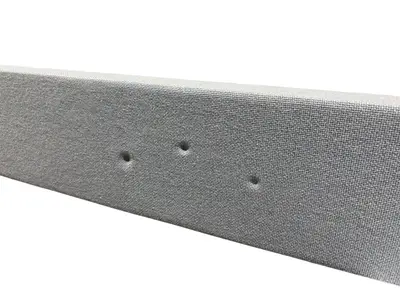Ljudabsorbent Zilenzio Timber Grå 120×15 (2)