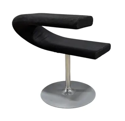 Fåtölj Blå Station Innovation C SvartKromGrå (1)