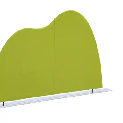 Golvskärm Offecct Limegrön 340×193