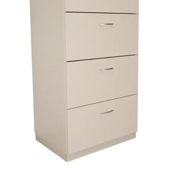 Förvaring Hängmappar Vit 4-lådor