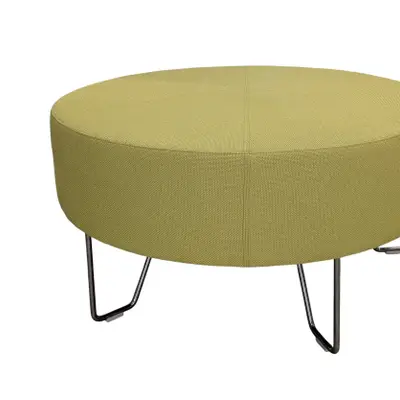Sittpuff Helland LjusgrönKrom