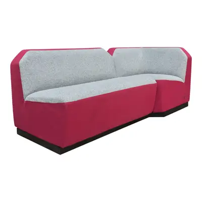 Soffa Mitab Cumulus RosaGrå