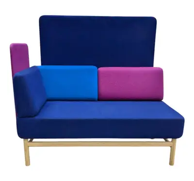 Soffa Gärsnäs Pop BlåLjusblåCeriseAsk