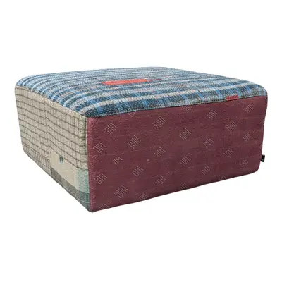 Sittpuff HAY Antique Quilt Ottoman