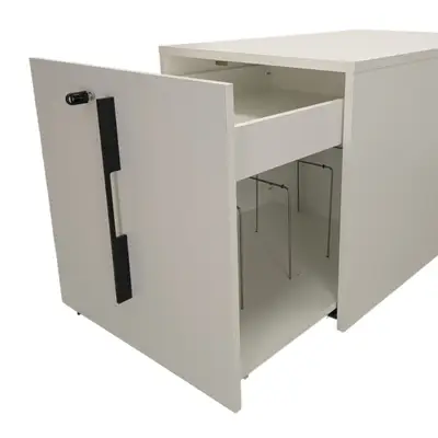 Towerförvaring Höger Låg Vit (1) – Copy