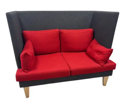 Soffa EFG MySpace GråRöd (1)