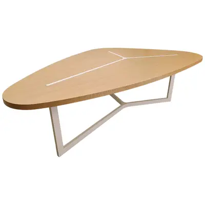 Bord B&B Italia Seven Ljus Ek/Vit 234x157