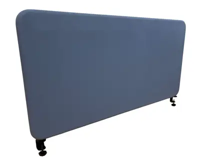 Bordsskärm Abstracta Softline Blå 120×60