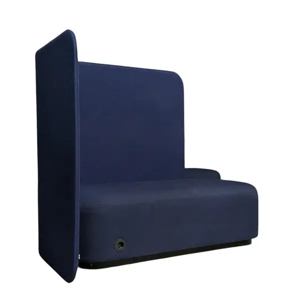 Sittbänk Martela PodLounge Hög MörkblåGrön (1)