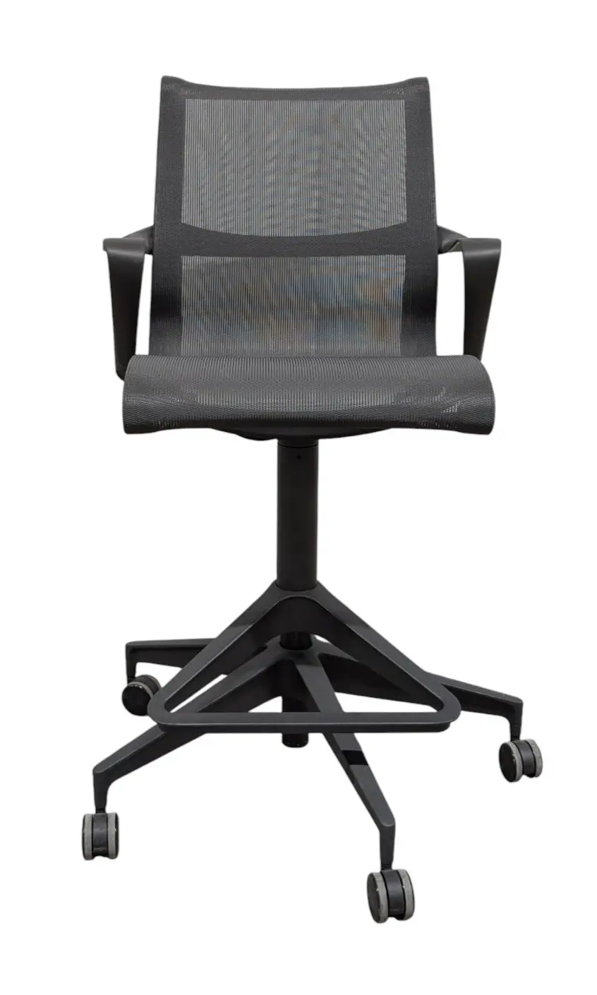 Kontorsstol Herman Miller Setu GråSvart