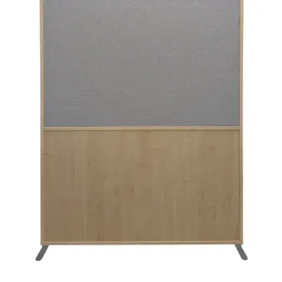 Golvskärm Zilenzio Offizz 120×150 BjörkLjusgrå
