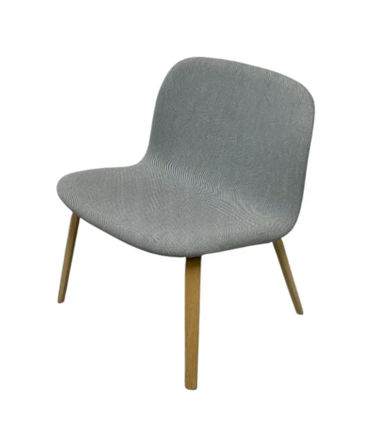 Fåtölj Muuto Visu Lounge Chair Ljusgrå