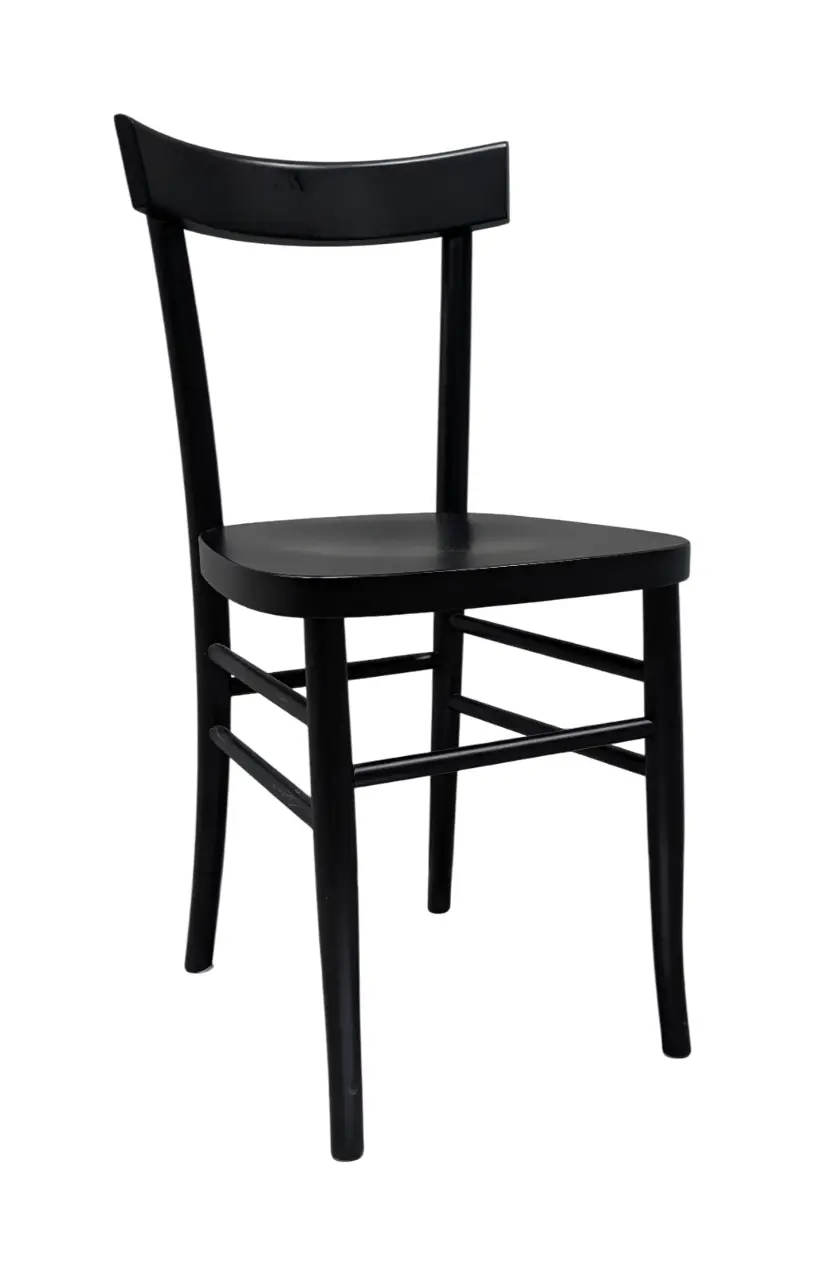 Stol Sedia Milano Fuselli Svart