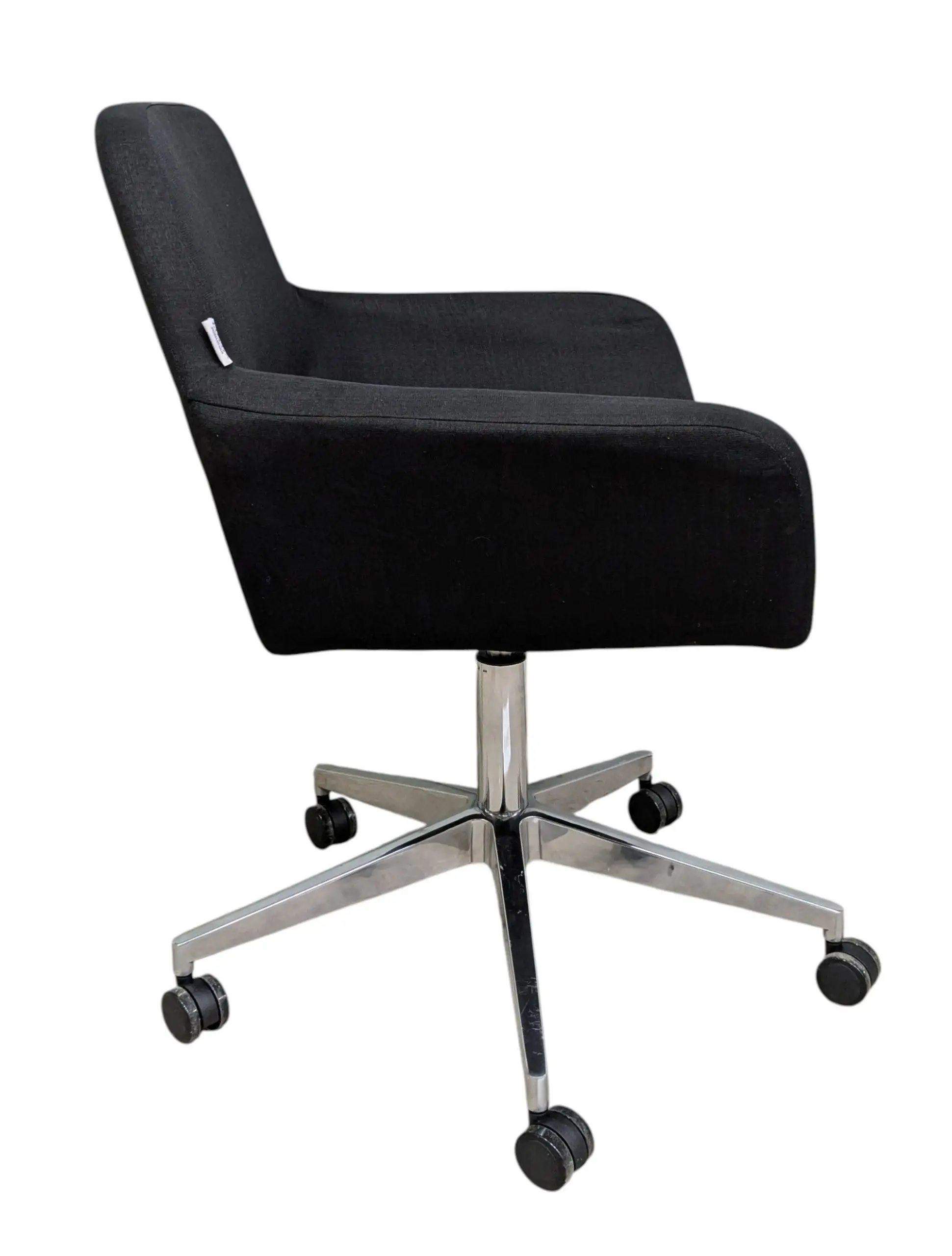 Konferensstol Lotus Furniture Amsterdam MörkgråKrom (3)