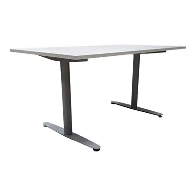 Elskrivbord Swedstyle VitGrå Flexibelt 140×80