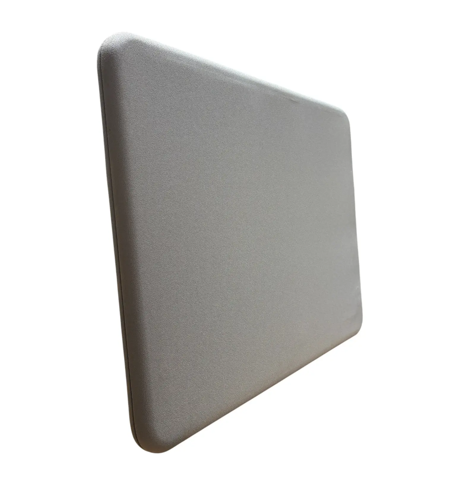 Bordsskärm Abstracta Softline Ljusgrå 90×70 (2)