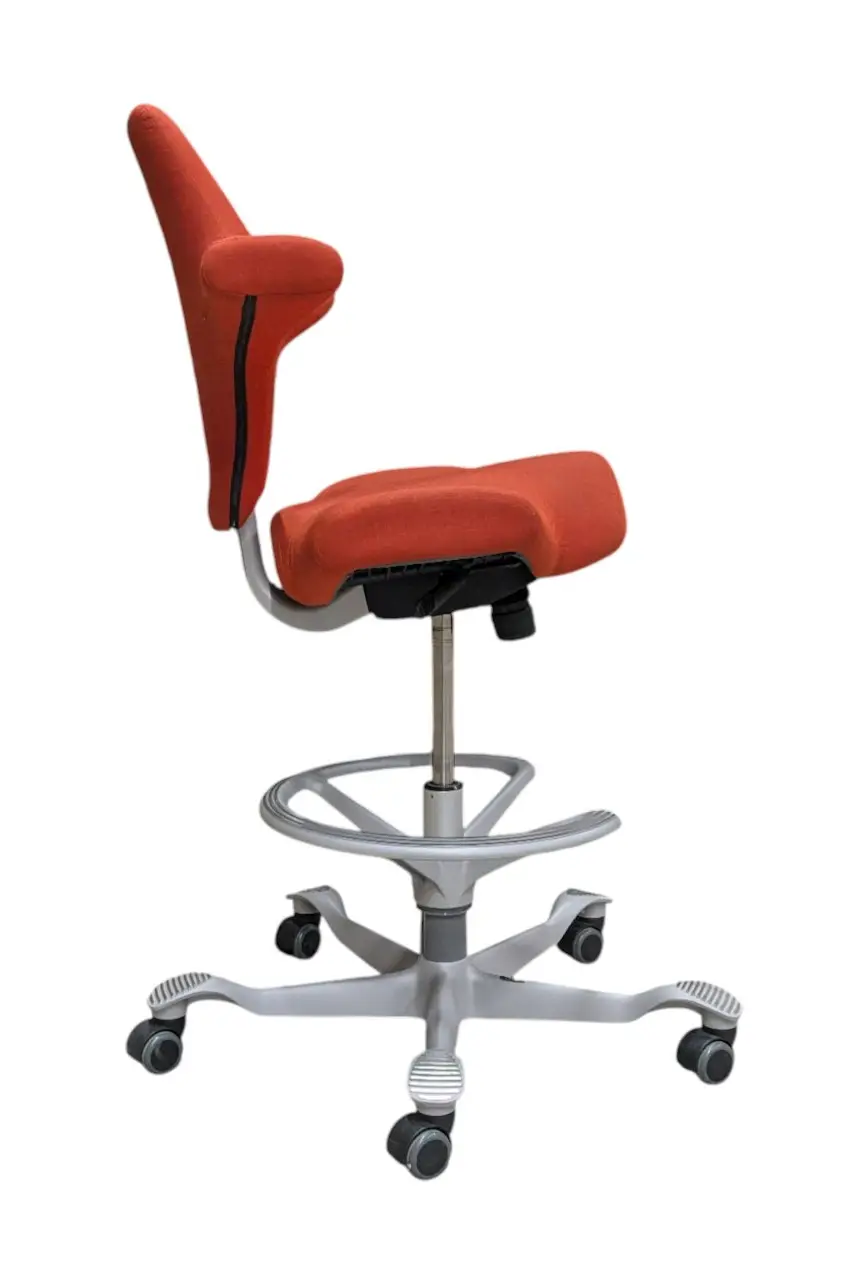 Kontorsstol HÅG Capisco OrangeGrå (2)