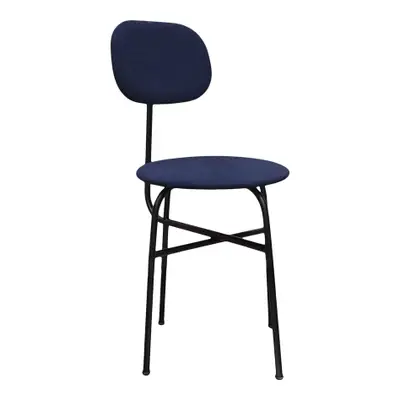 Stol Menu Audo Copenhagen Afteroom Dining MörkblåSvart