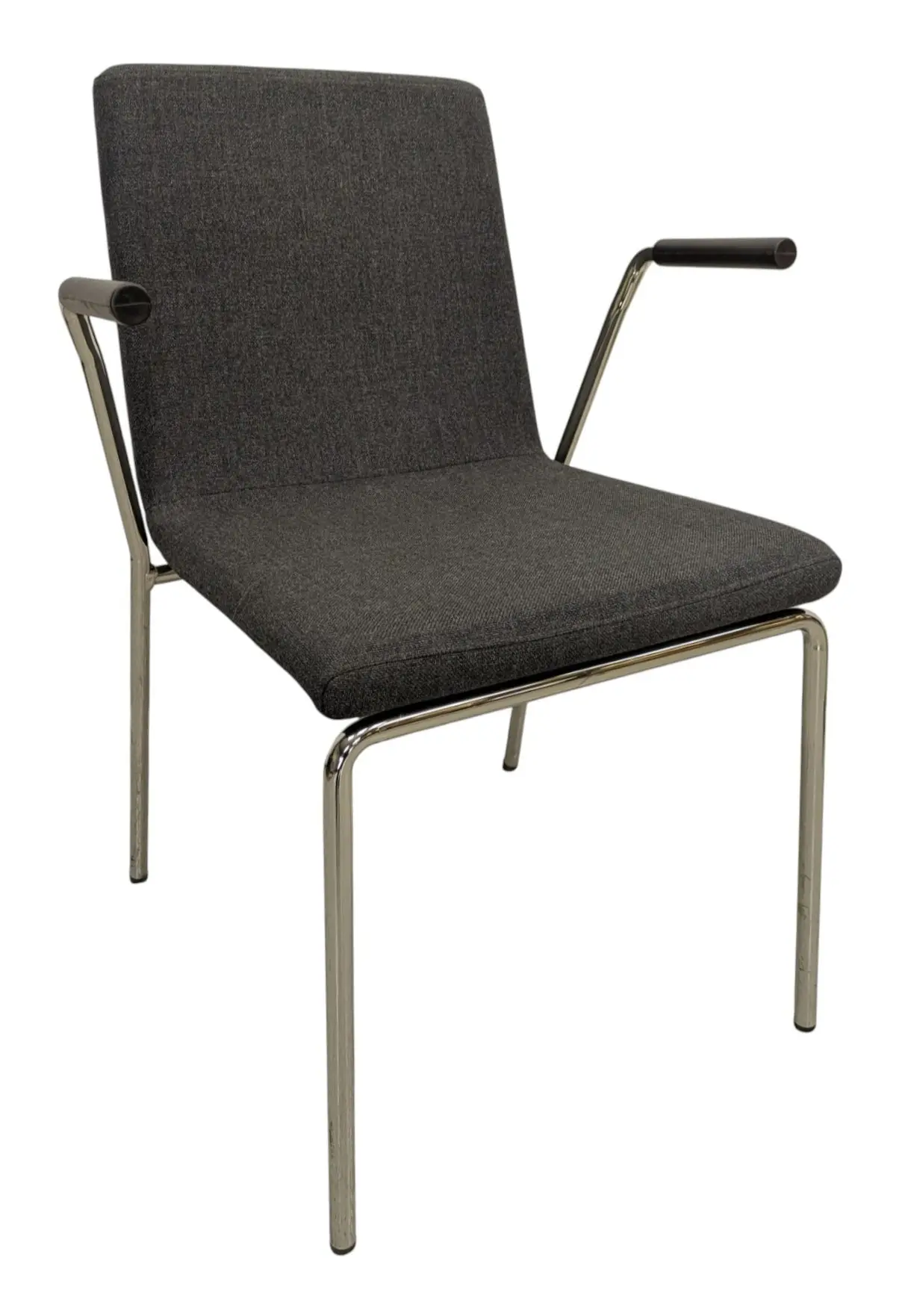 Stol Skandiform Afternoon MörkgråKrom