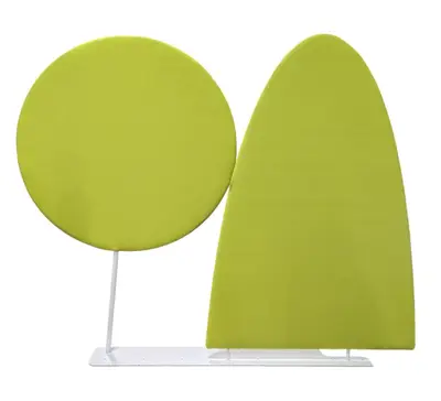 Golvskärm Offecct Limegrön 246×214 (3)