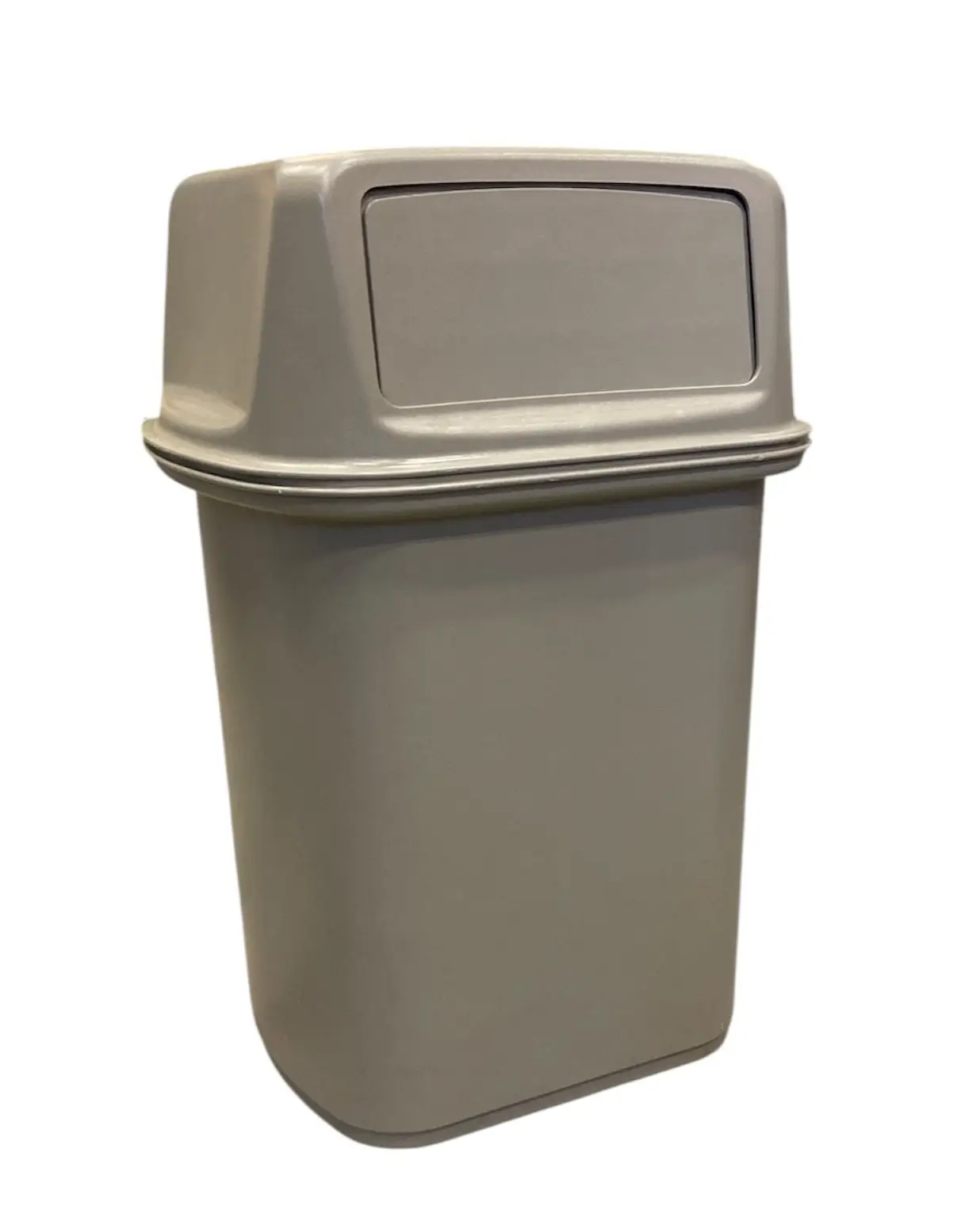 Papperskorg Rubbermaid Beige (2)