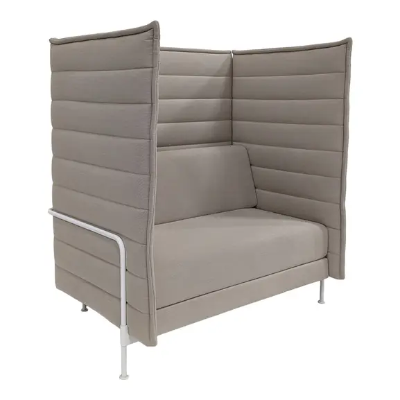 Soffa Vitra Alcove Highback Love Seat Beige
