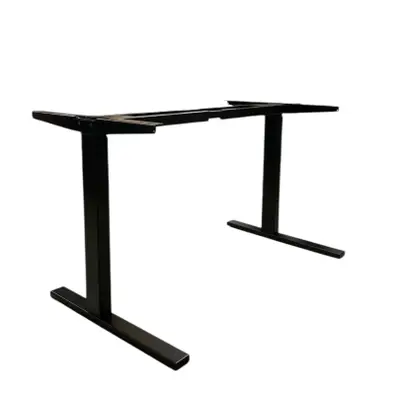 Elskrivbord Swedstyle Flex L-Fot Svart 120-180×70-80