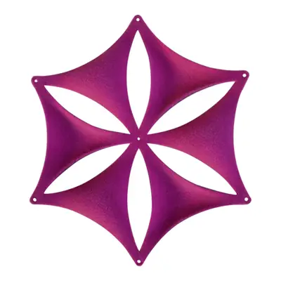 Ljudabsorbent Abstracta Airflake Lila