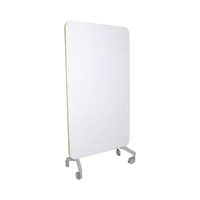 Mobil Whiteboard Lintex Mood Fabric 100x196 Glas/Grön