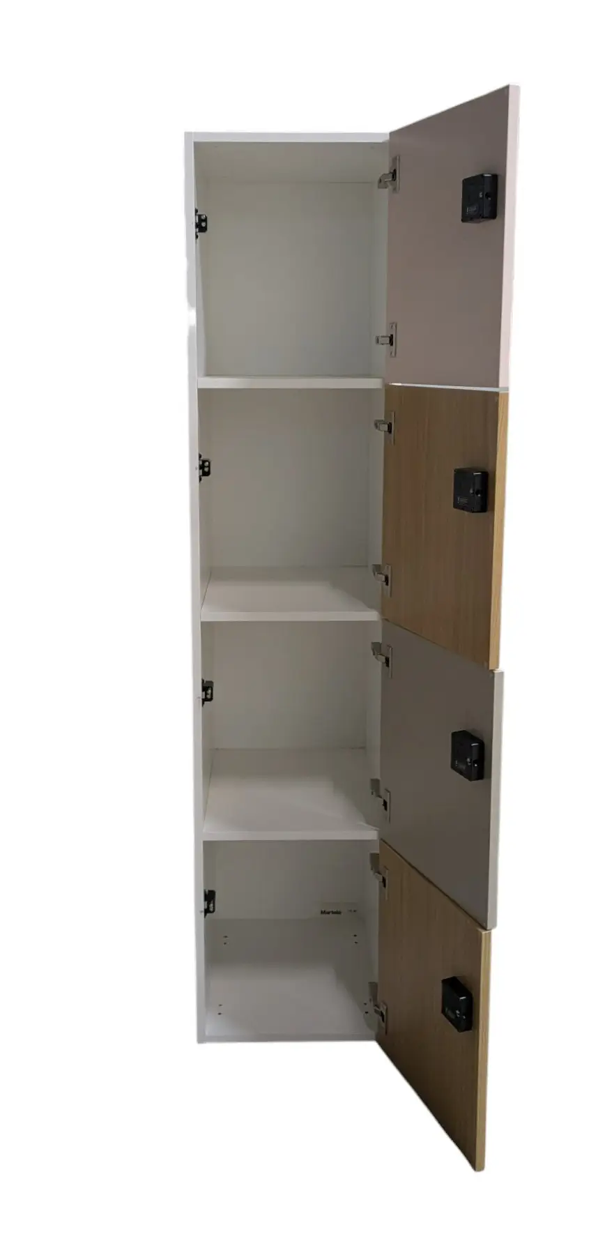 Förvaring Martela The Wall med Flexlock GråRosaEk (6)