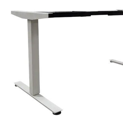 Elskrivbord Swedstyle GråSvart 120-180×70-80 (2)