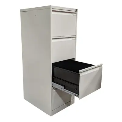 Hängmappsskåp Gerdmans 4-lådor Ljusgrå (3)