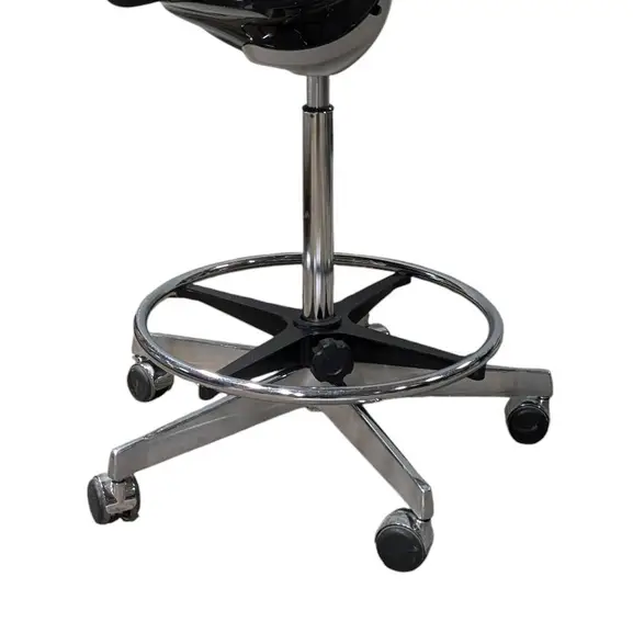 Arbetspall Bruno Mathsson Saga SvartKrom (3)