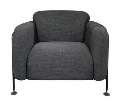 Fåtölj Mass Productions Mega Armchair Mörkgrå (2)