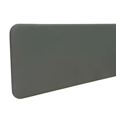 Bordsskärm Abstracta Softline Grå 120×45 (2)