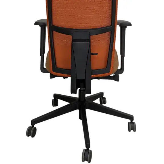 Kontorsstol Savo Soul OrangeSvart (3)