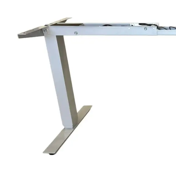 Elskrivbord Edsbyn Opus Ljusgrå 120-200×70-80 (4)