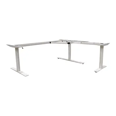 Elskrivbord Kinnarps Vit Oberon 165x173