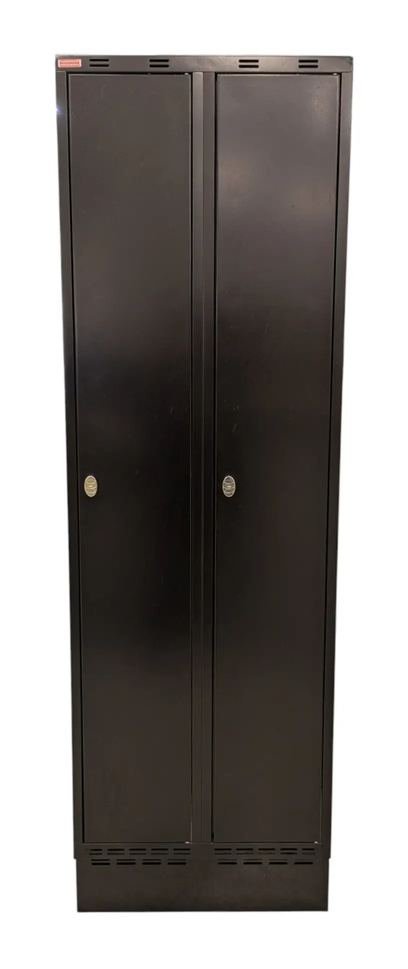 Klädskåp 2 Dörrar Svart (3)