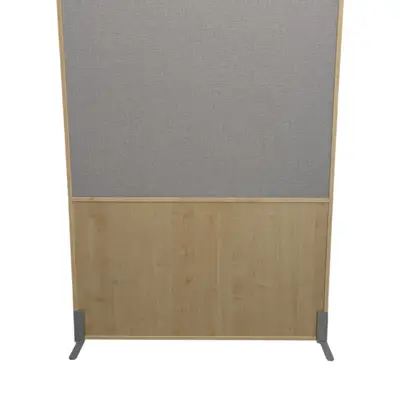 Golvskärm Zilenzio Offizz 120×190 BjörkLjusgrå