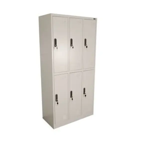 Plåtskåp Manutan Ljusgrå INRECO