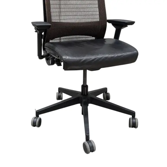 Kontorsstol Steelcase Think SvartBrun