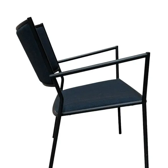 Fåtölj Massproductions Jig Easy Chair BlåSvart (2)