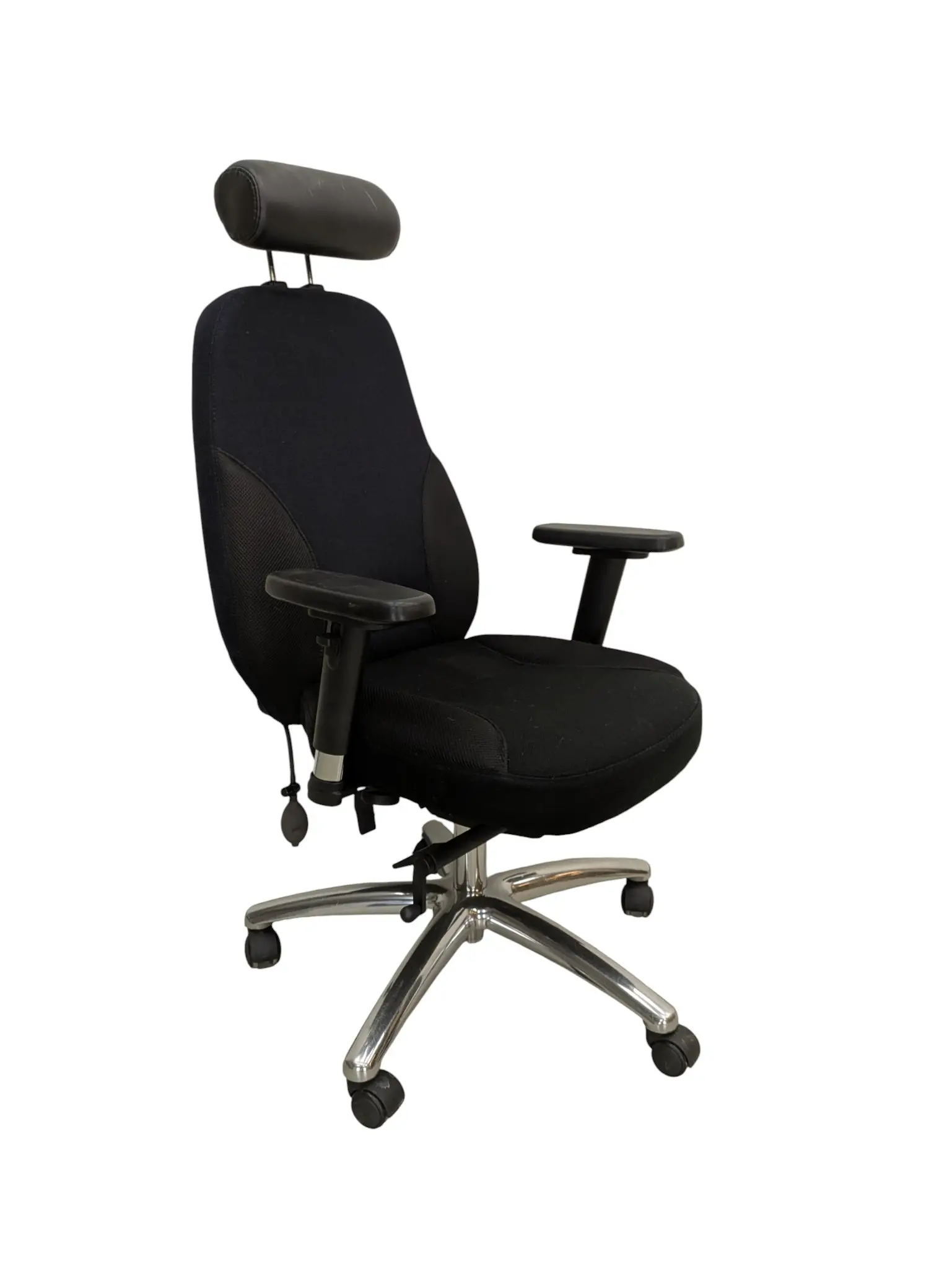 Kontorsstol Kingsbury Svart