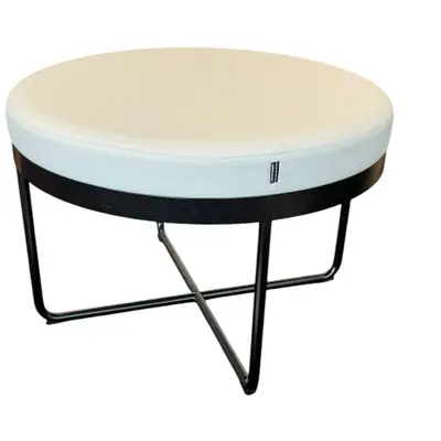 Sittpuff Johanson Design Shima VitSvart (1)