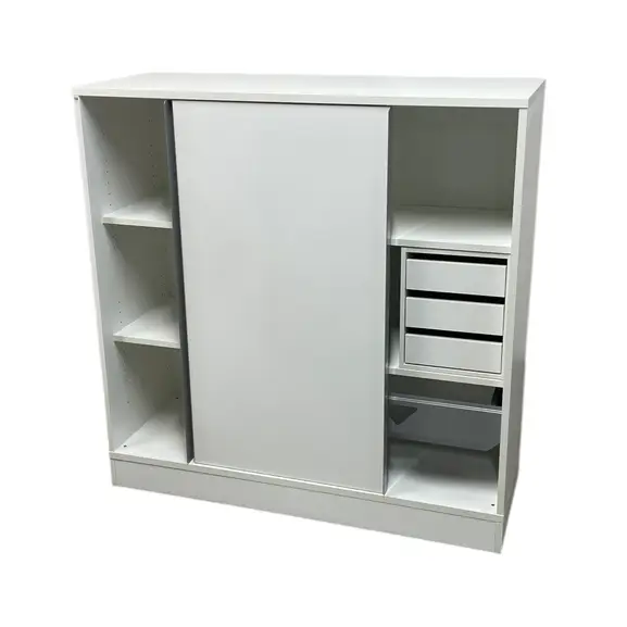 Skjutdörrsförvaring SA Möbler Vit (2)