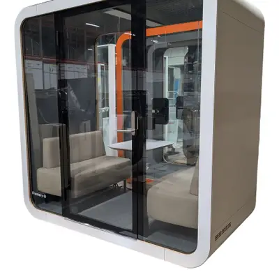 Telefonbås Pod Martela Framery Q Meeting Maggie Vit