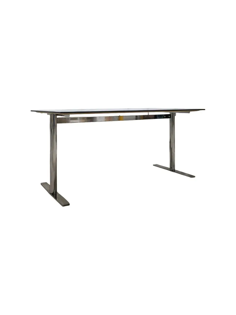 Bord EKV Ceasar T VitSvartKrom 160×80 (2)