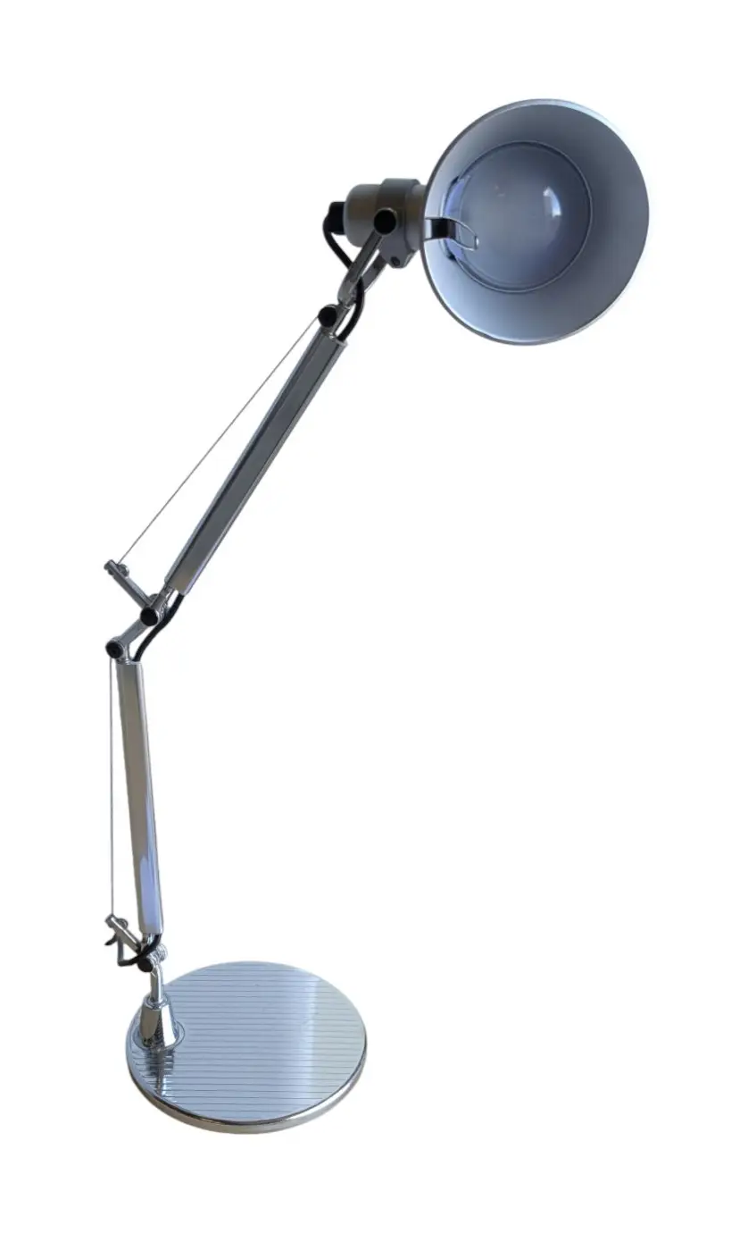 Skrivbordslampa Artemide Tolomeo GråKrom (2)